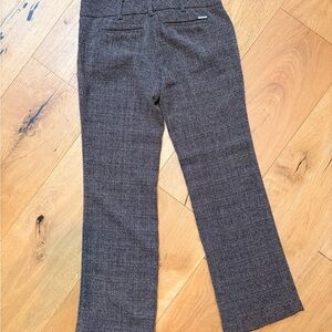 New York & Company Girls brownish Plaid Dress Pants